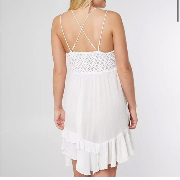 Free People Adella white Slip Dress - Picture 2 of 5